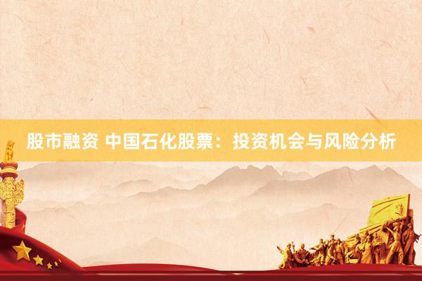 股市融资 中国石化股票：投资机会与风险分析